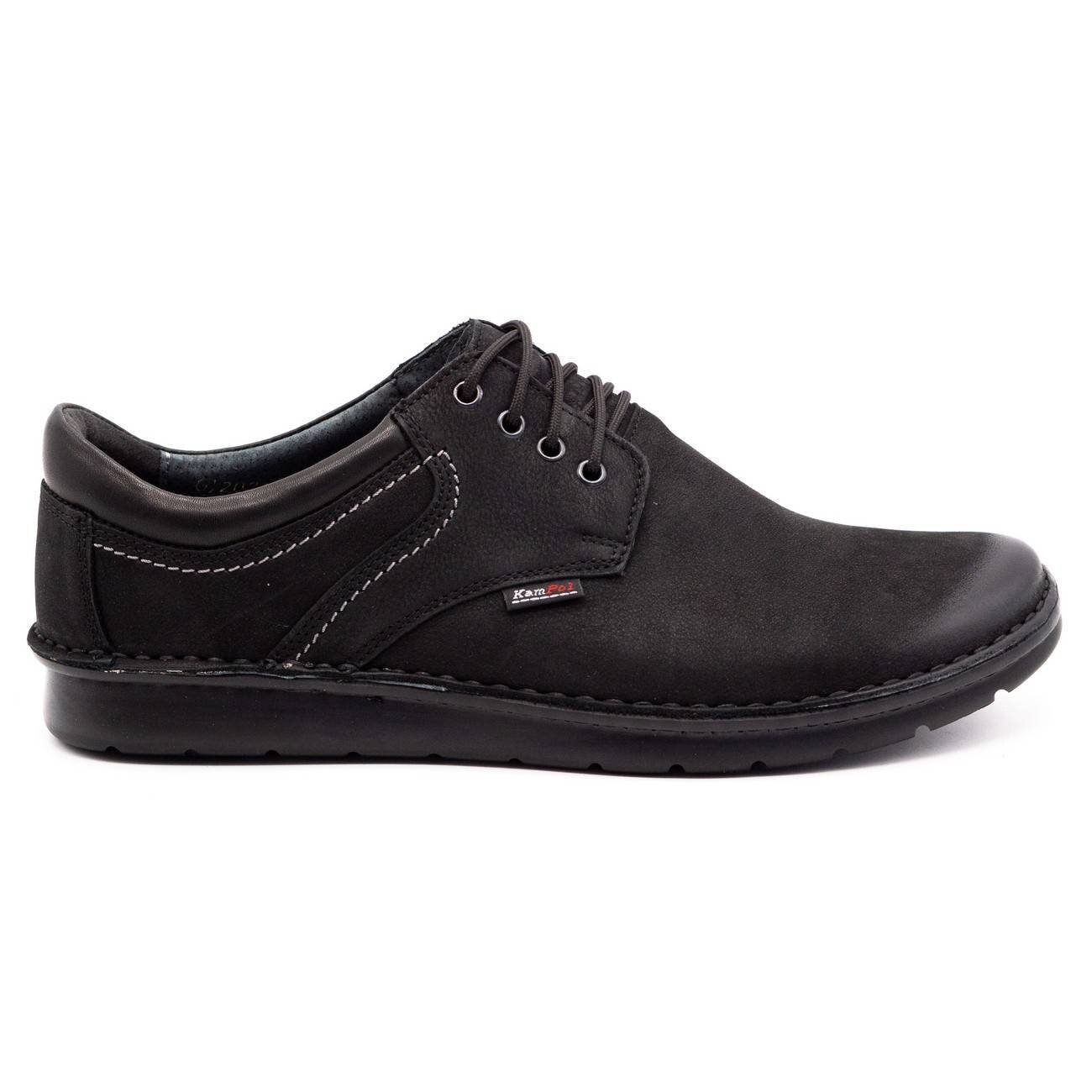 Pantofi pentru barbati Kampol, BM108819, negru, EU 41