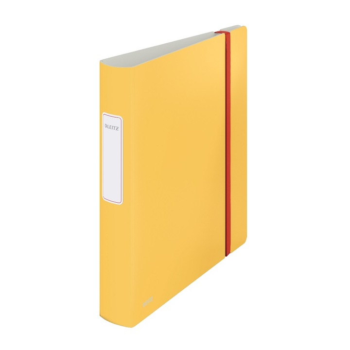 Класьор Leitz Active Cosy, A4, 180 °, Polyfoam, 65 мм, Warm Yellow