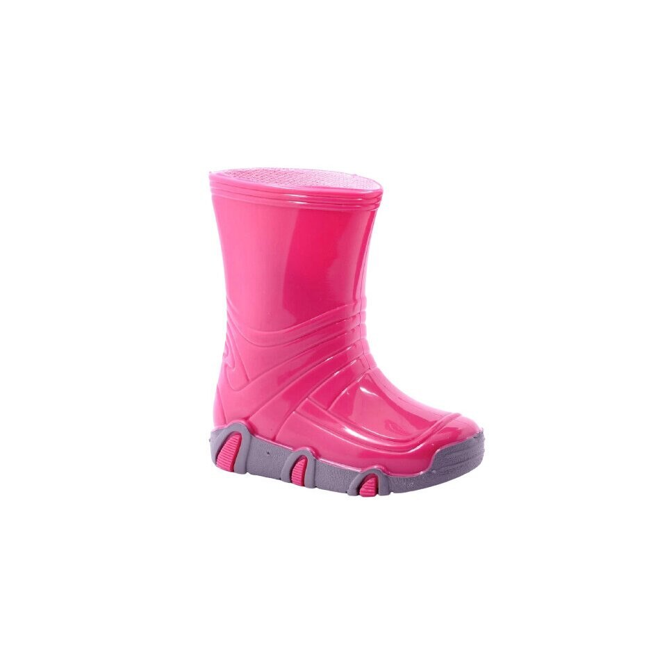 Cizme de cauciuc, roz neon