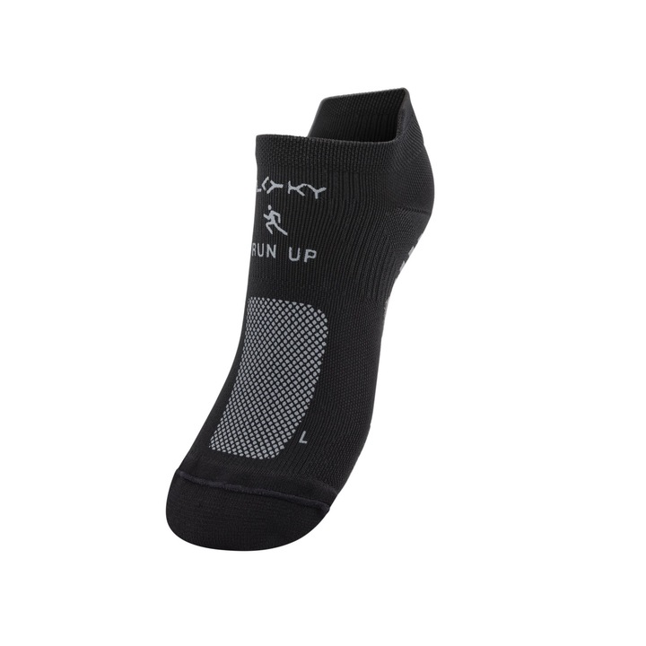 Ciorapi Alergare Scurti, Floky, Negru