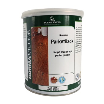 Lac pe baza de apa pentru parchet, Borma Wachs, opac, 1l Lac pe baza de apa pentru parchet, Borma Wachs, opac, 1l