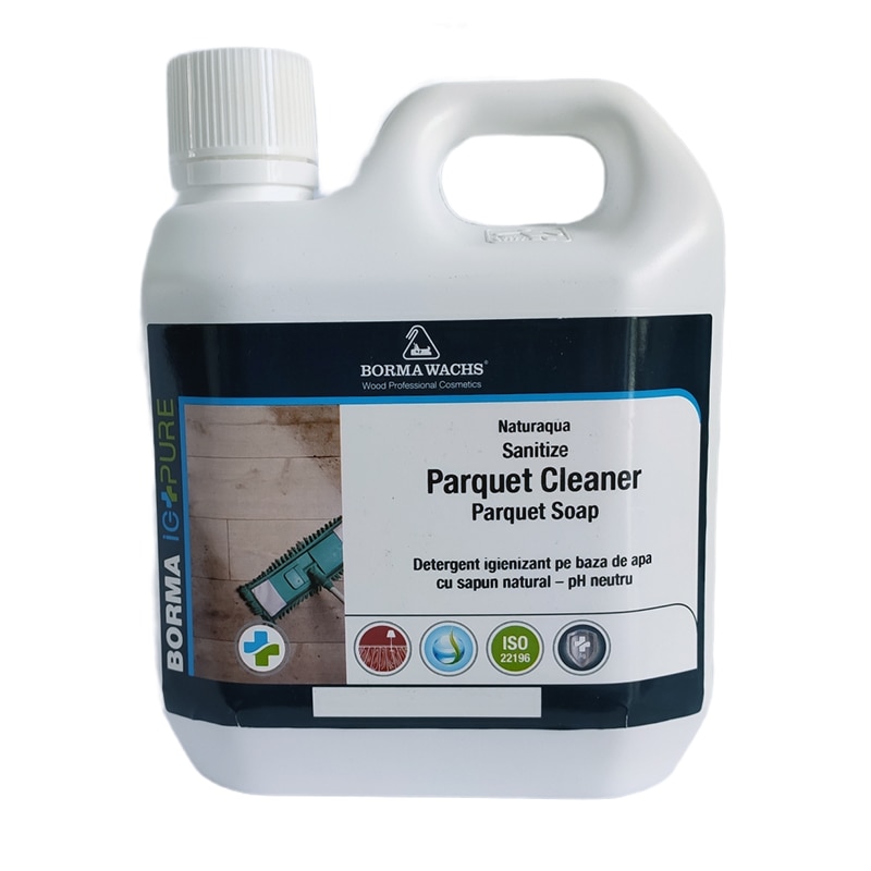 Detergent igienizant pe baza de apa pentru parchet, Borma Wachs, 1 l