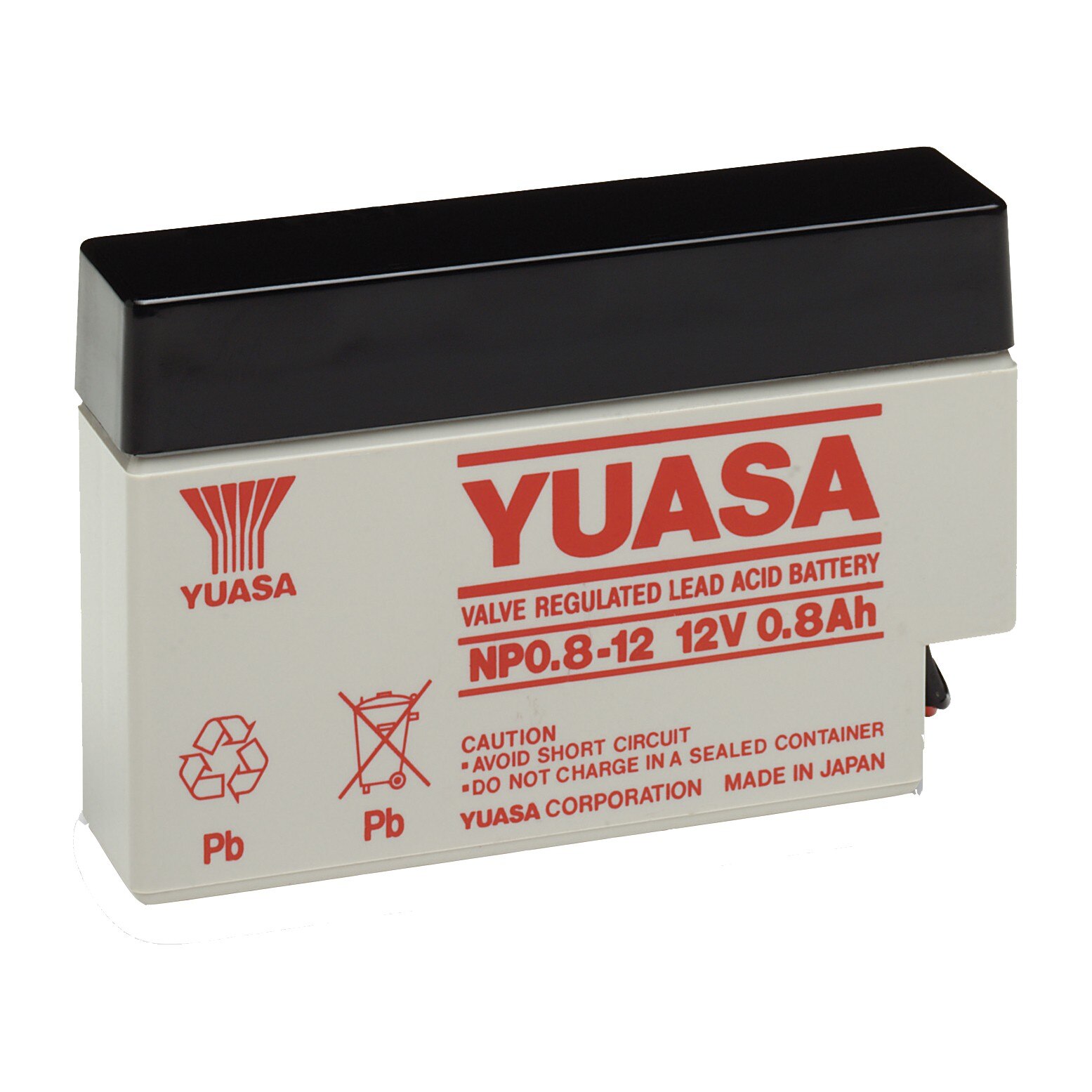 Acumulator Pb YUASA 12V/0.8Ah Terminale E