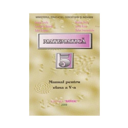 Matematica - G. Turcitu, C. Basarab, T. Dragonu, N. Ghiciu, I. Rizea, S. Smarandache