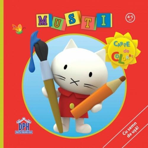 Musti - Carte de Colorat 4-5 ani