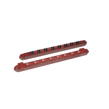 Suport tacuri Roman, mahon, 45 cm, pentru 8 tacuri Suport tacuri Roman, mahon, 45 cm, pentru 8 tacuri