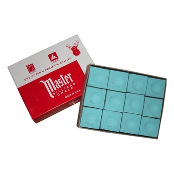 Set creta tac, Snooker, Master, Verde, 12 buc/cutie Set creta tac, Snooker, Master, Verde, 12 buc/cutie