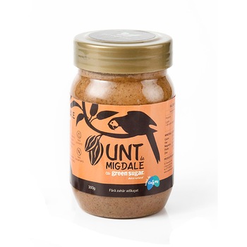 Unt de migdale indulcit natural Sweeteria, 300g Unt de migdale indulcit natural Sweeteria, 300g
