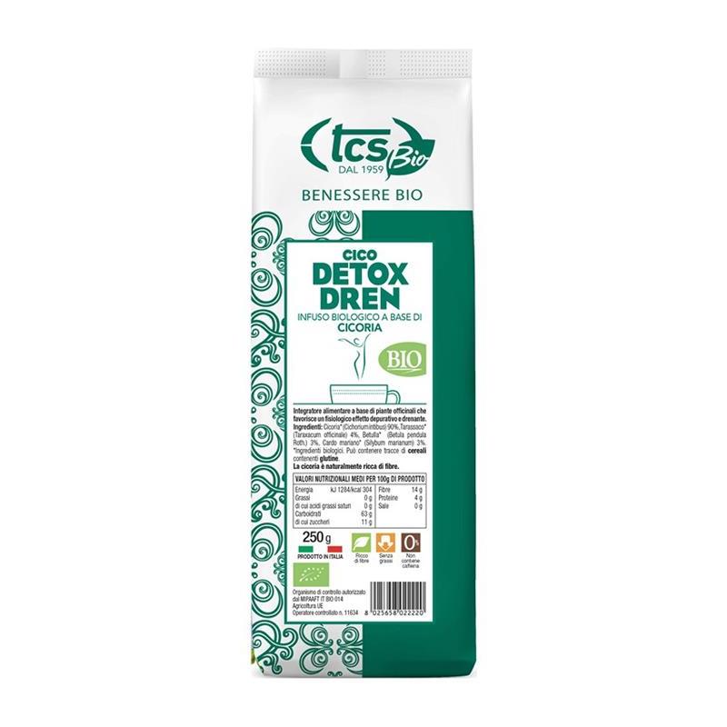 Infuzie pe Baza de Cicoare Bio Cico Detox Dren 250 grame Salomoni