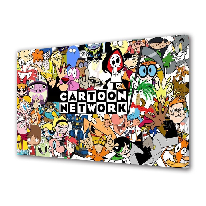 Tablou Canvas Premium, Art Star, Cartoon Network si personajele populare, Animatii, Panza pe cadru de lemn, Decoratiuni Moderne pentru Casa, 50 x 70 cm