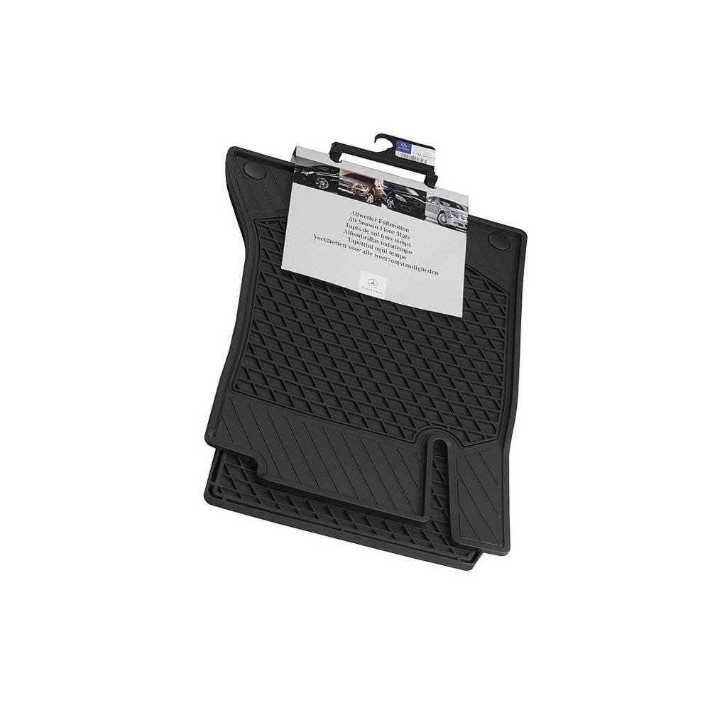 Set Covorase Cauciucate Fata Mercedes A/B/CLA/GLA Class, Negru