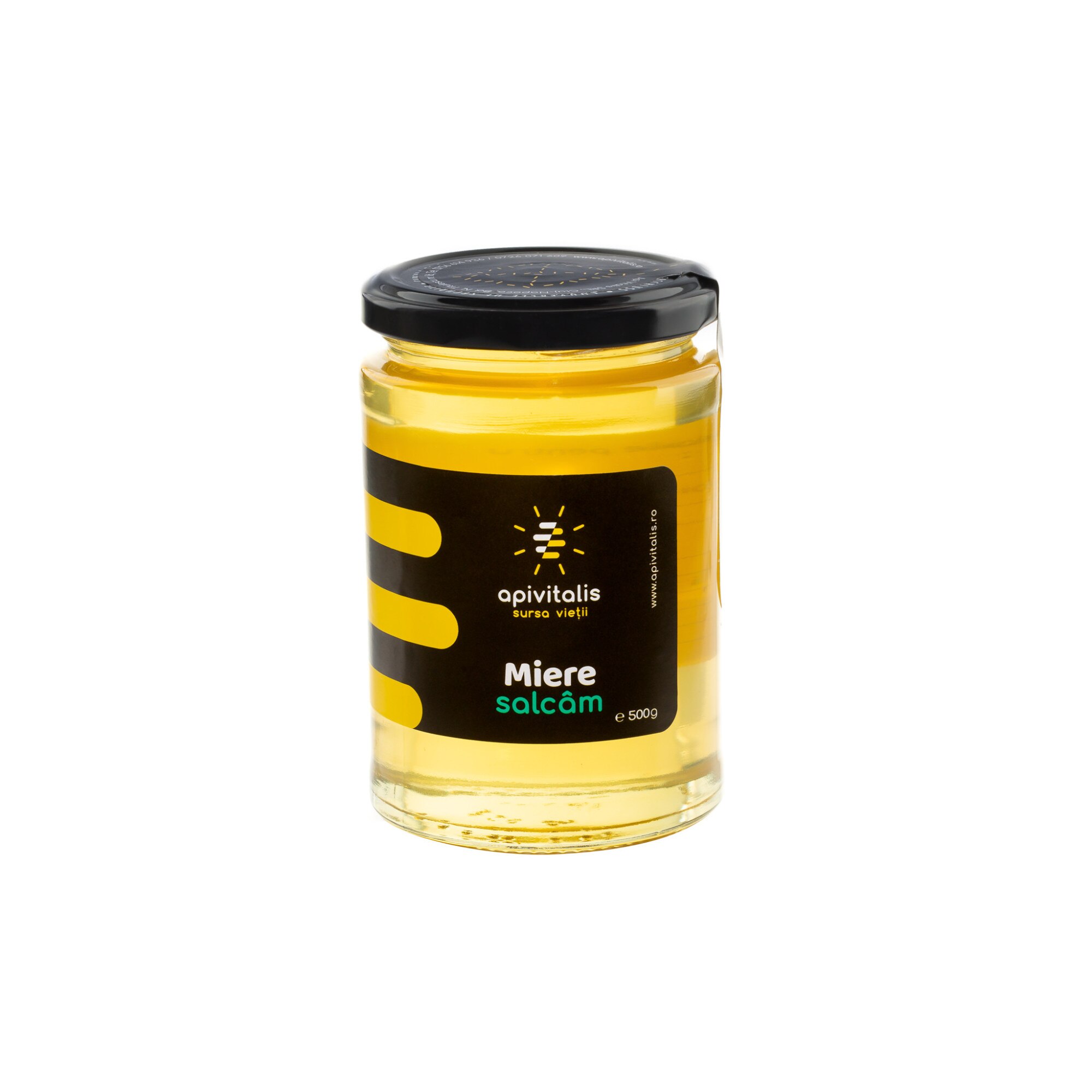 Miere cruda de salcam, Api Vitalis, 500g