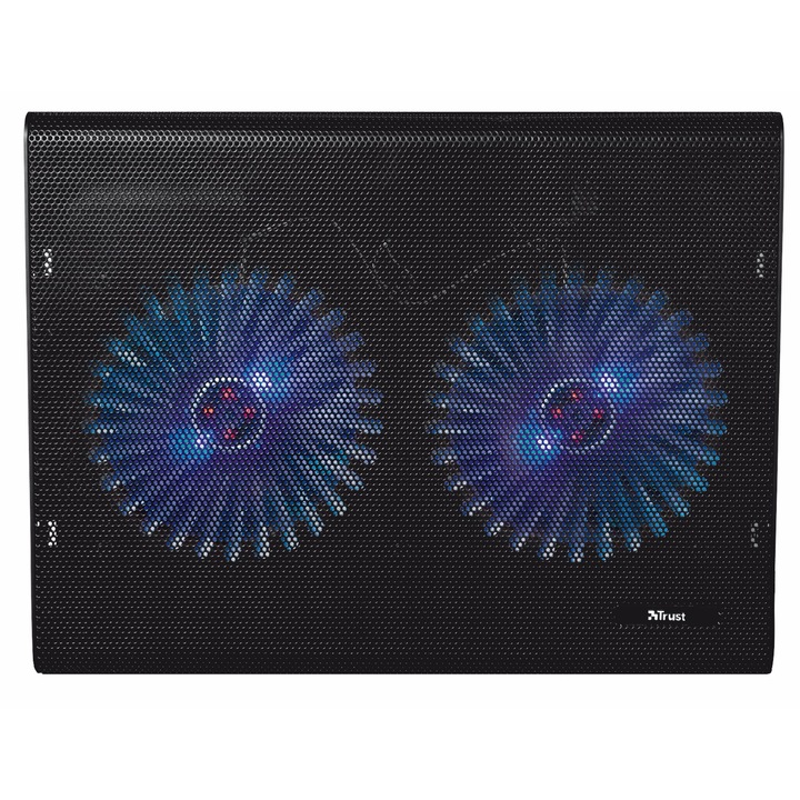 Охладител за лаптоп Trust Azul, 17.3", Черен