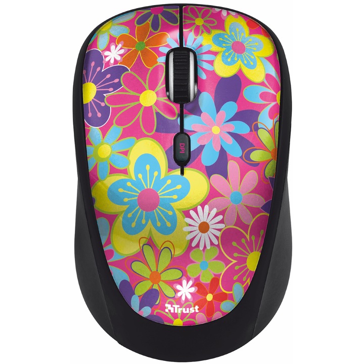 Trust Yv egéri, Wireless, USB, Flower Power