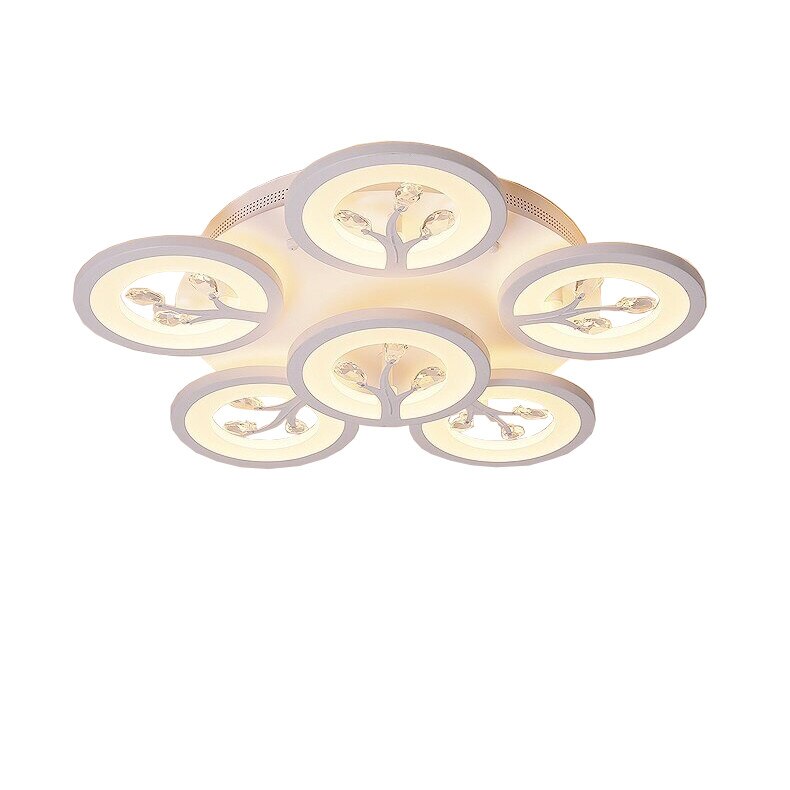 Lustra led model deosebit alb , led inclus, 3 Functii Telecomanda T213/5