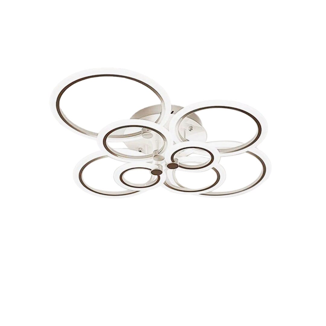 Lustra LED STARKE cu aplicatie pentru telefon, 2.4 GHz, intensitate reglabila,lumina calda/neutra/rece, acril exterior, 200W