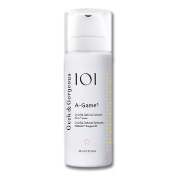 Tratament anti-aging A-Game5 cu 0.05% Retinal Geek&Gorgeous, 30 ml Tratament anti-aging A-Game5 cu 0.05% Retinal Geek&Gorgeous, 30 ml
