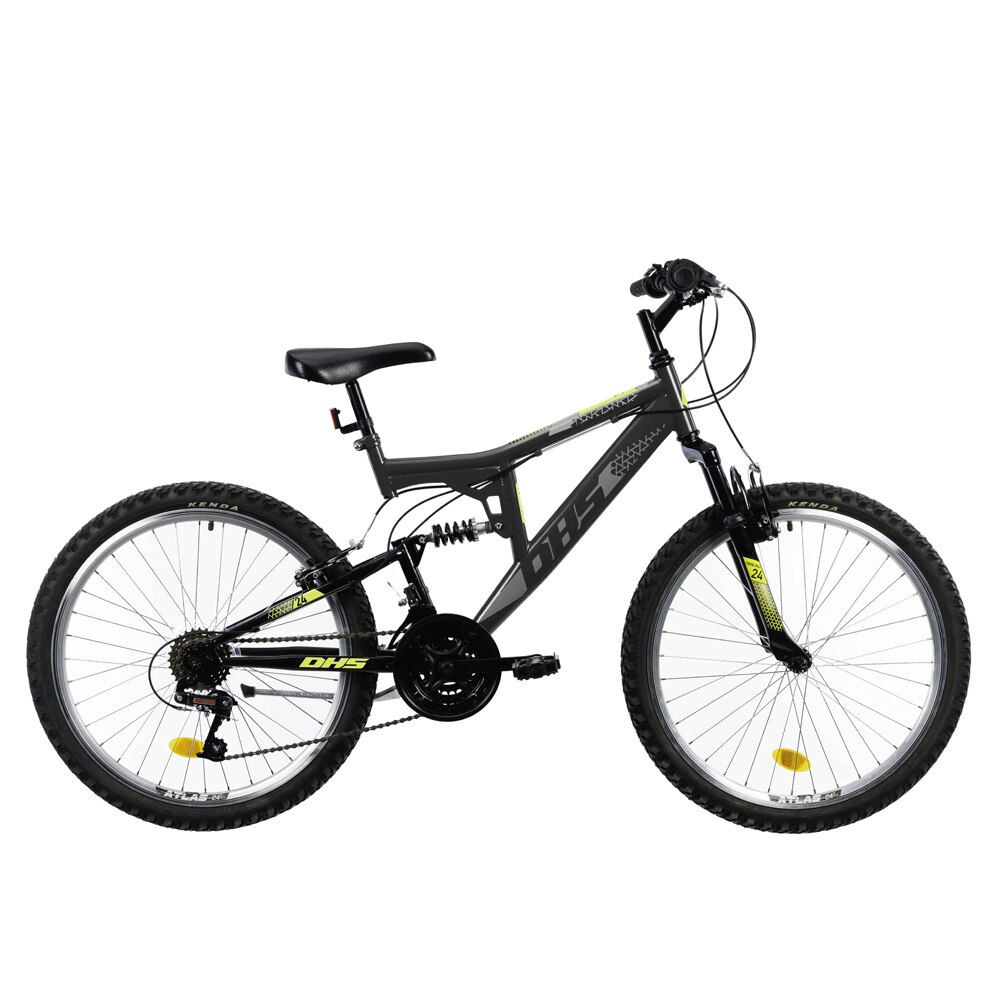Bicicleta Copii Dhs Terrana 2441 - 24 Inch, Gri