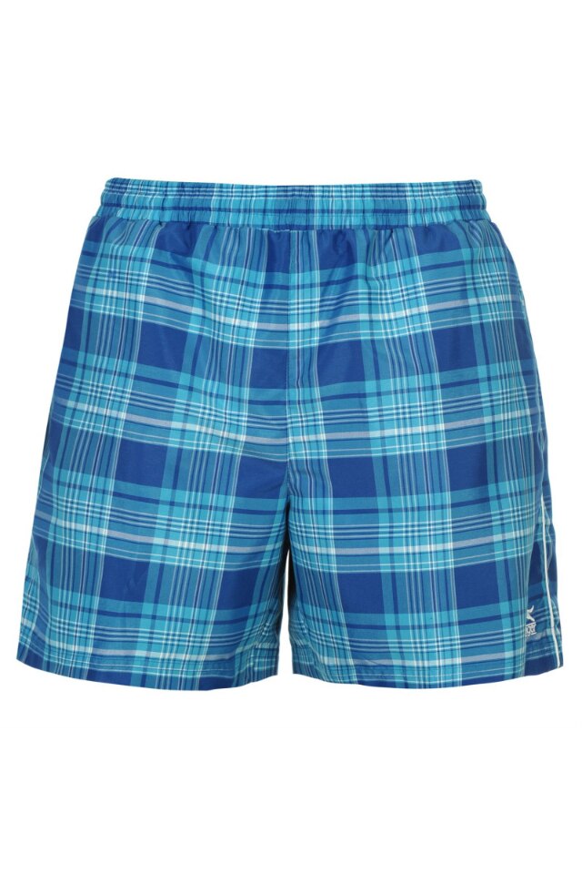 Slazenger, Pantaloni scurti plaja, Check, S, Albastru