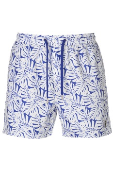 Pierre Cardin, Pantaloni scurti plaja, Alb/Albastru Pierre Cardin, Pantaloni scurti plaja, Alb/Albastru