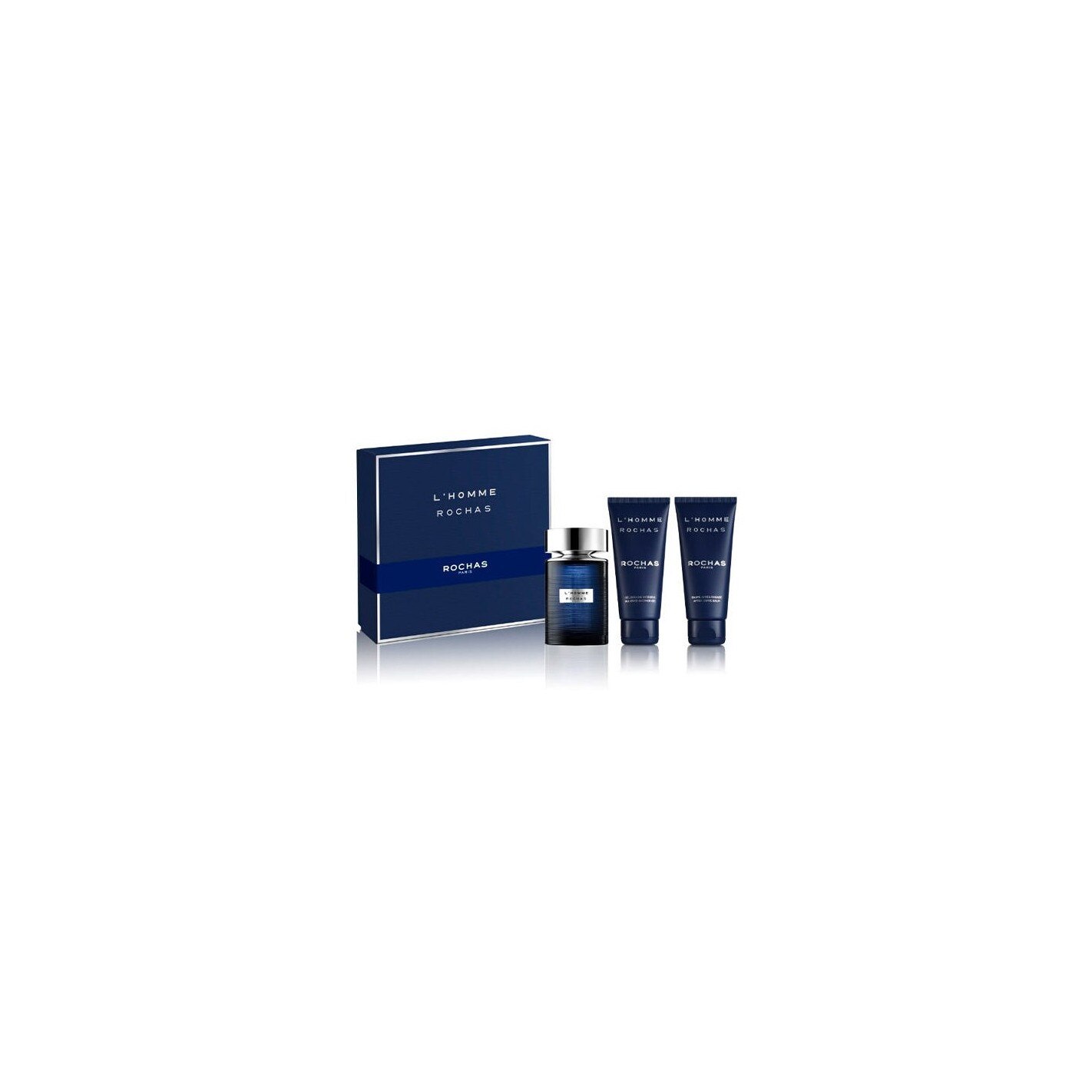 Set Rochas, L'Homme, Barbati, Parfum 100 ml, Gel de dus 100 ml, Aftershave 100 ml