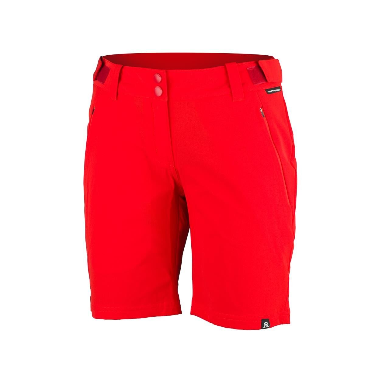 Pantaloni scurti femei NORTHFINDER Vabena BE-4320OR, Rosu