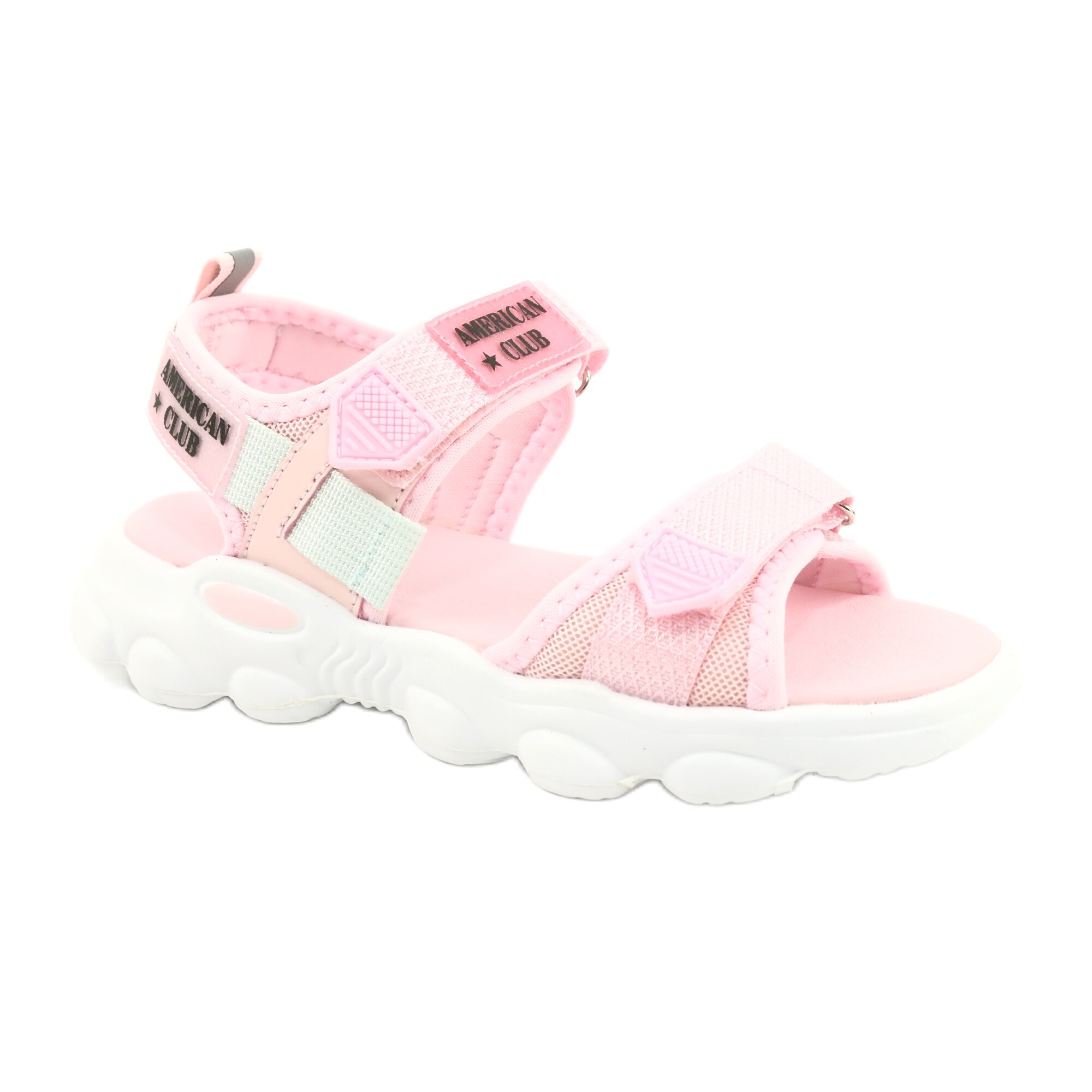Sandale pentru copii American Club, BM111564, roz