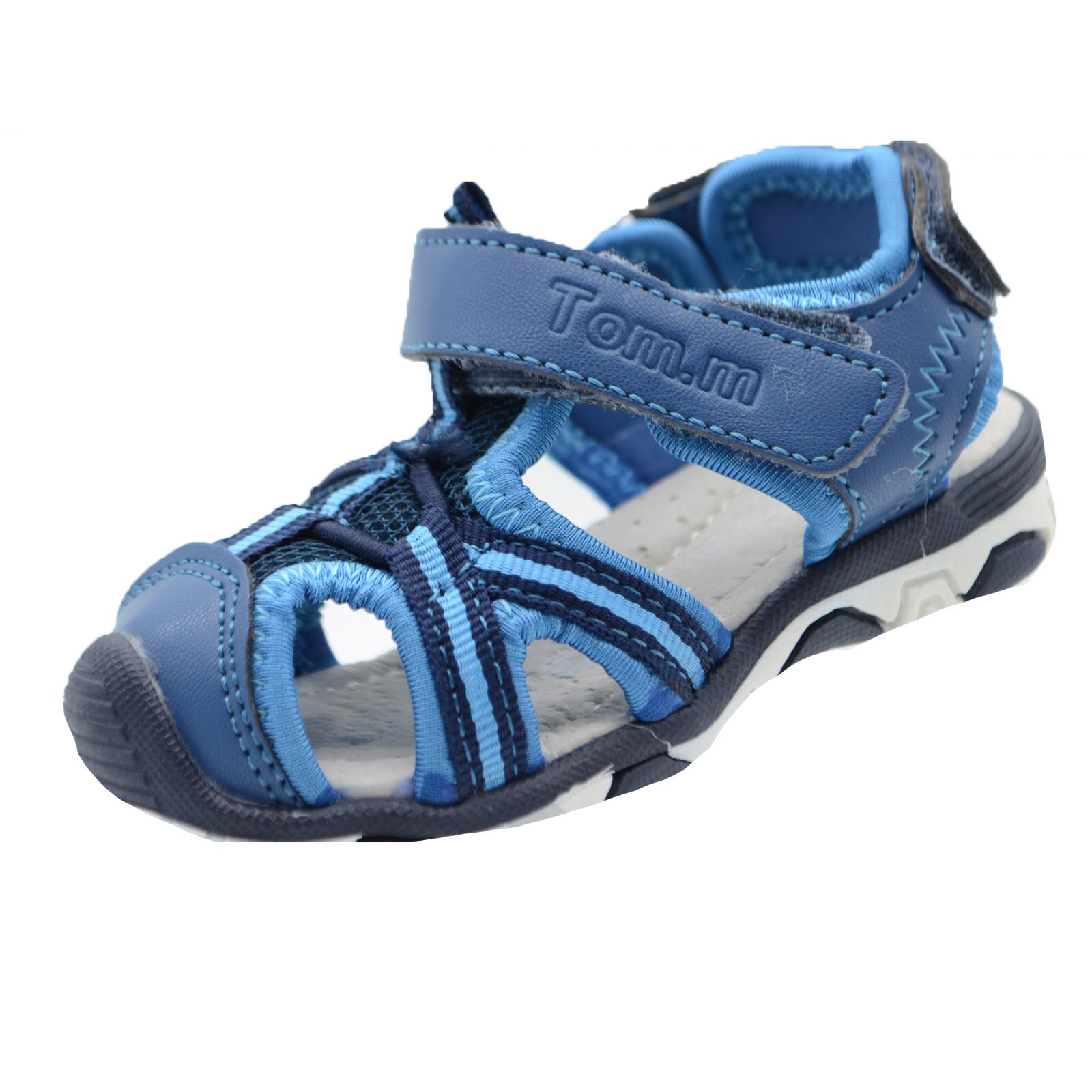 Sandale ortopedice pentru baieti Tom Miki C-T35-85-B-24, Albastru 54528