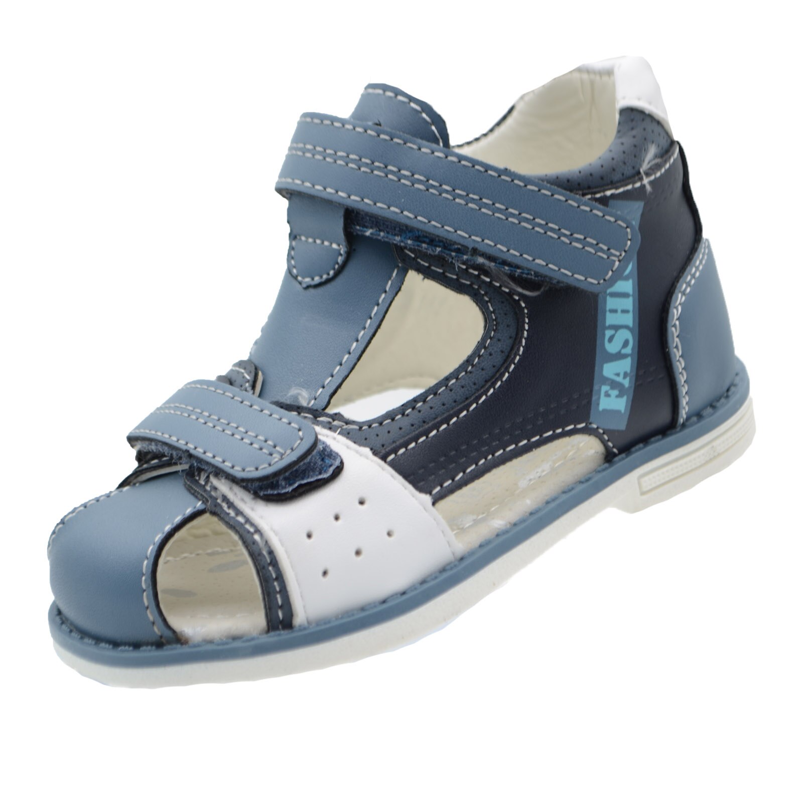 Sandale ortopedice pentru baieti Tom Miki C-T18-52-G-23, Bleumarin 54436