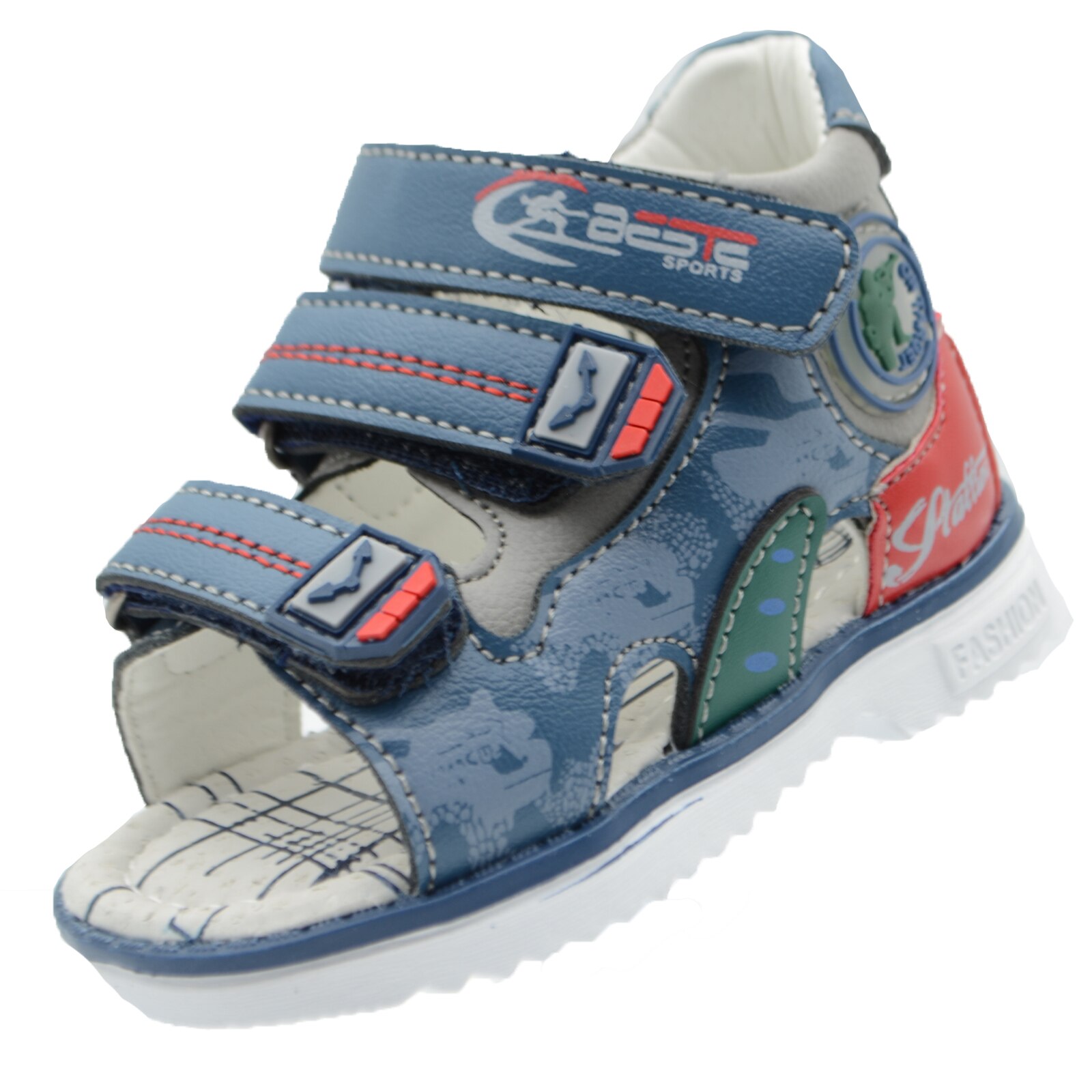 Sandale ortopedice pentru baieti Bessky HL949-3A-22, Bleumarin 54695