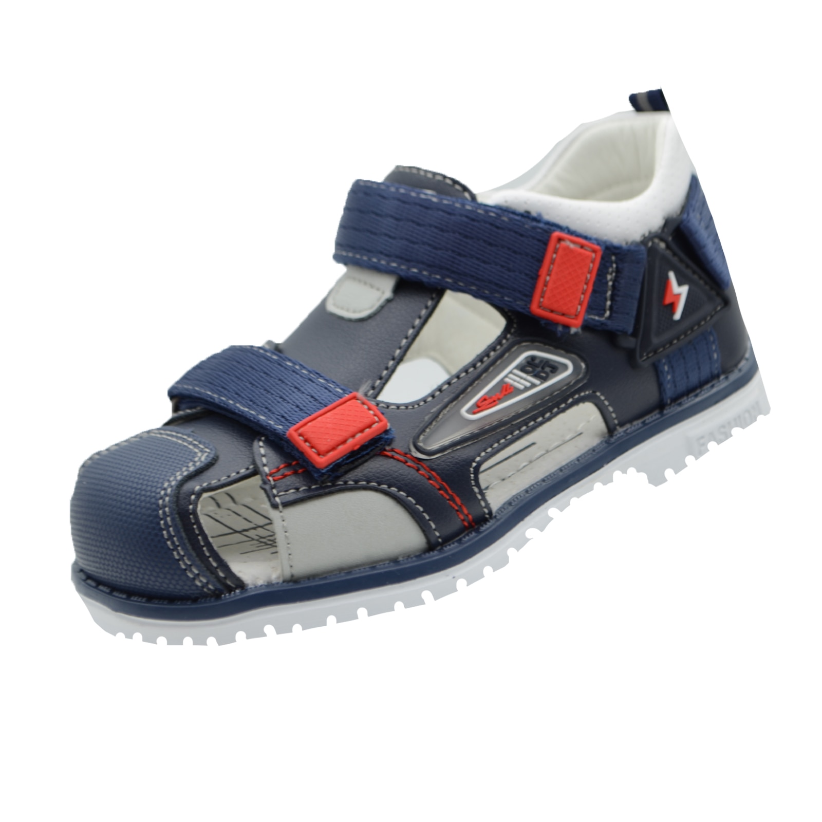 Sandale ortopedice pentru baieti Bessky HL953-2B, Bleumarin 54711