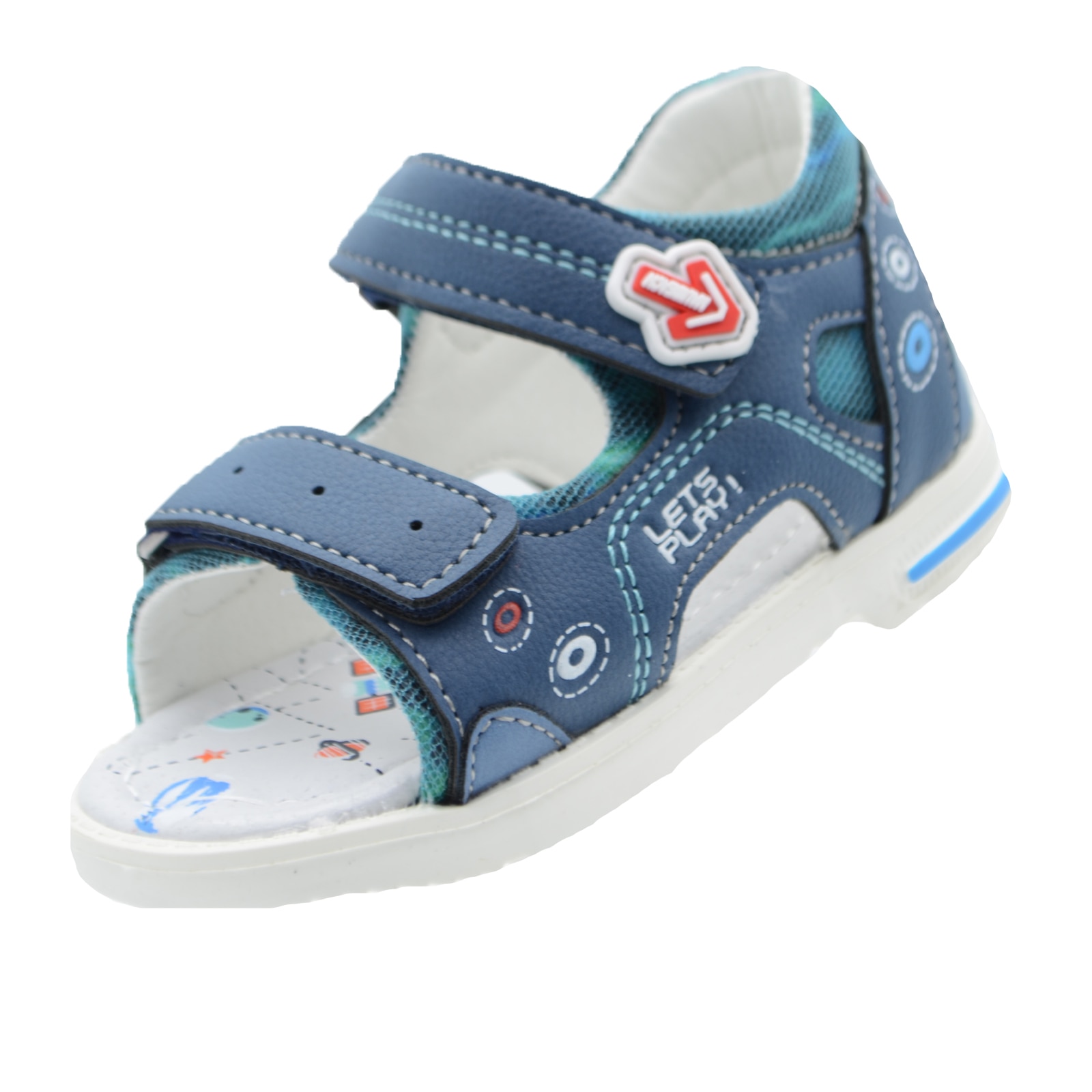 Sandale ortopedice pentru baieti Bessky HL828-3A-22, Bleumarin 54823