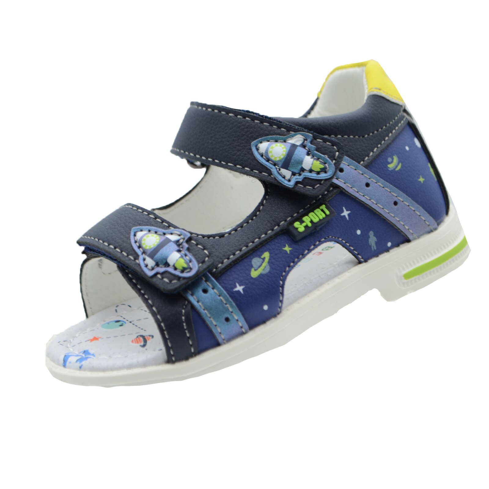 Sandale ortopedice pentru baieti Bessky B826-1A-22, Bleumarin 54817