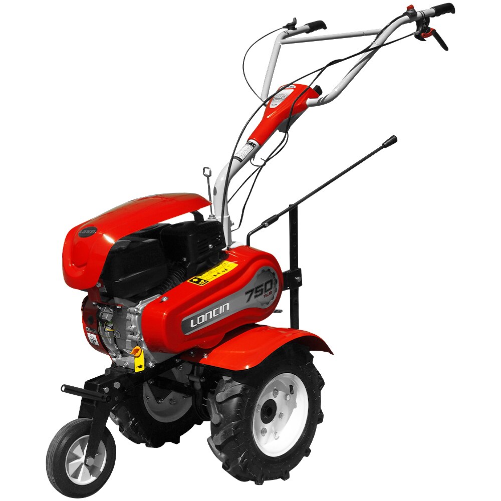 Set motosapa Loncin LC 750, motor 7 cp, latime lucru 90 cm, freze