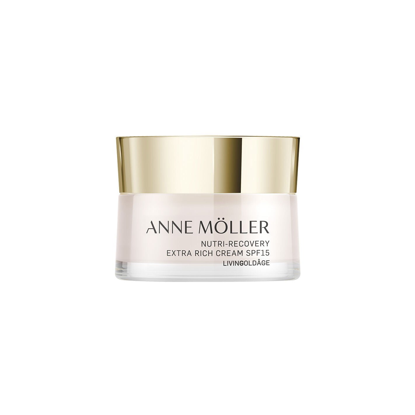 Crema pentru piele uscata Anne Möller, Livingoldage Nutri Recovery Extra Rich, SPF15, 60+, 50 ml