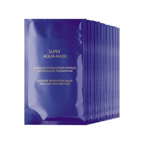 Set masca hidratanta Guerlain Super Aqua-Mask, 12 bucati
