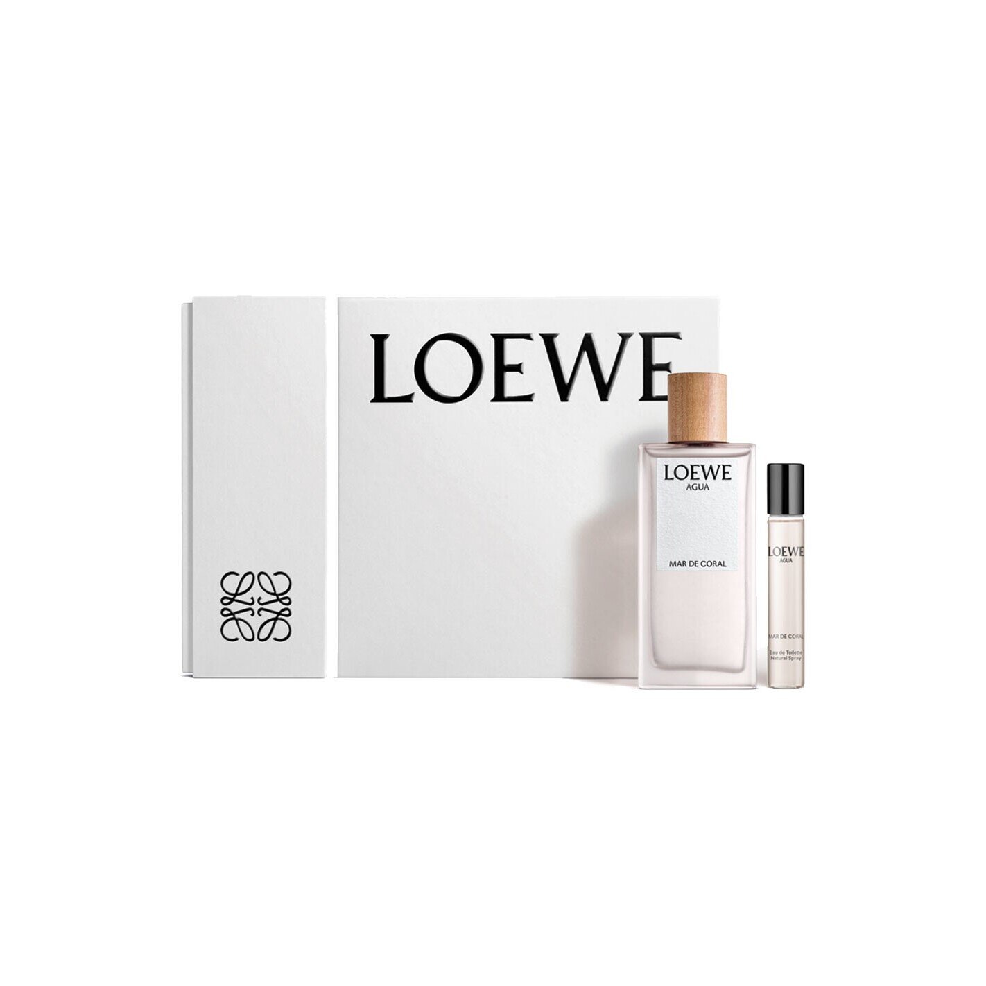 Set Loewe, Agua Mar de Coral, Parfum 100 ml, Miniatura 15 ml