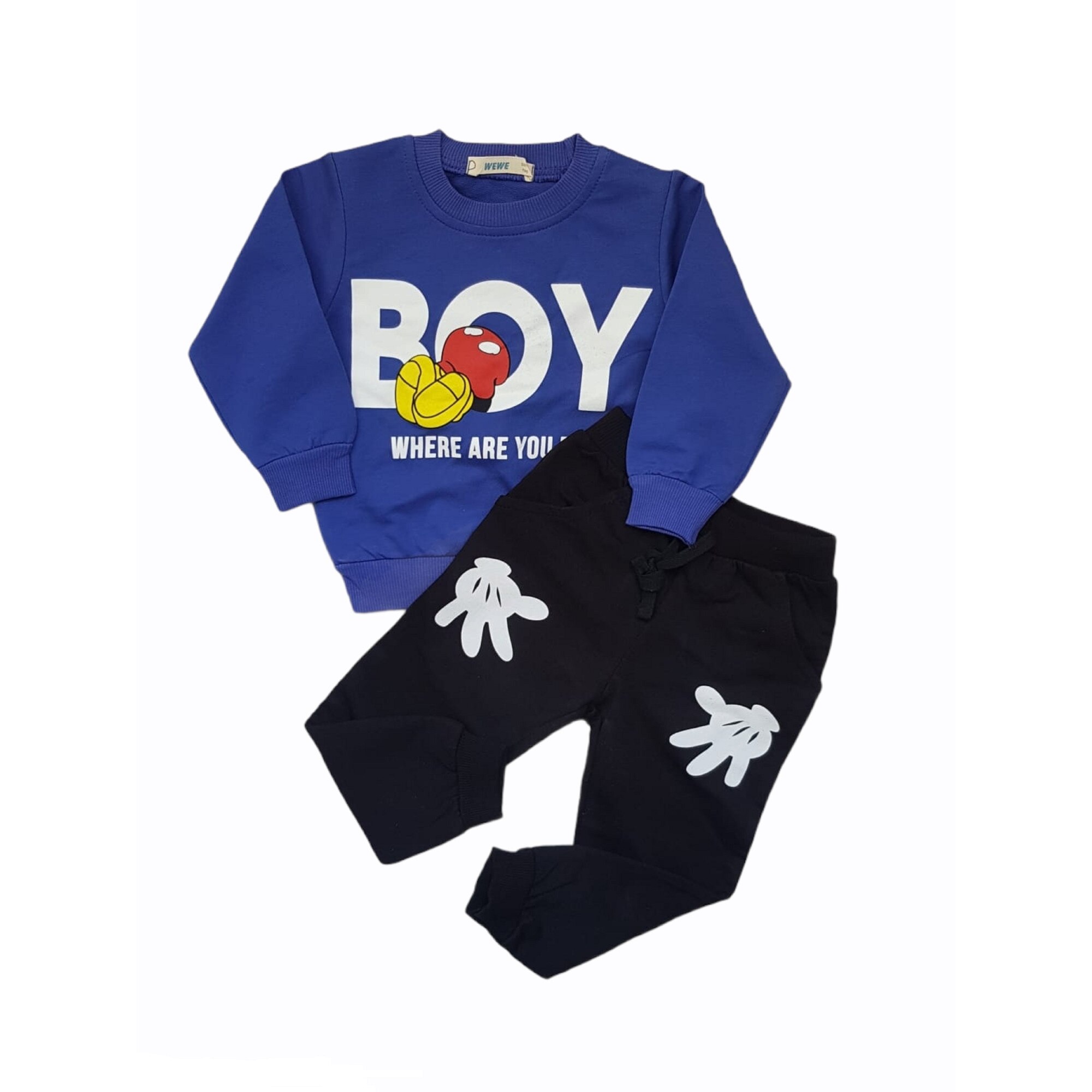 Compleu 2 piese, Acar, Mickey, Albastru