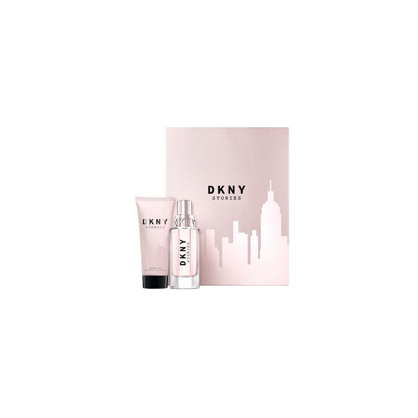 Set Stories DKNY: Parfum, 50 ml + Gel de dus, 100 ml