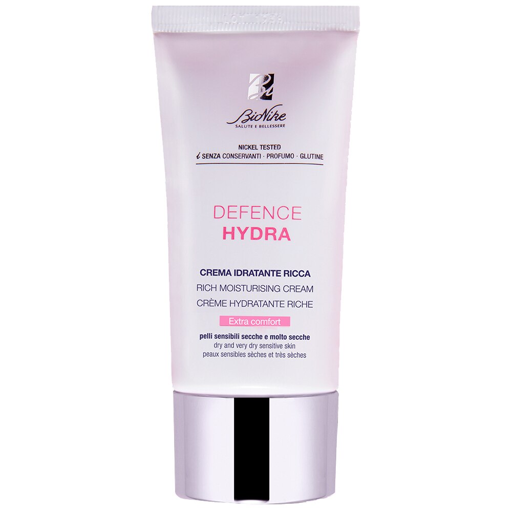 Crema hidratanta BioNike Defence Hydra cu textura grasa, 50 ml