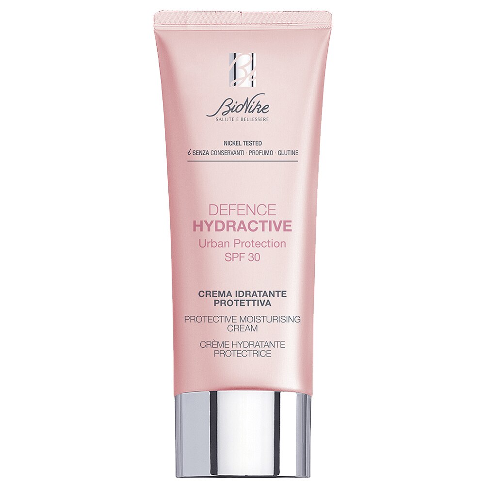 Crema hidratanta cu SPF 30 BioNike Defence Hydractive impotriva factorilor urbani, 40 ml