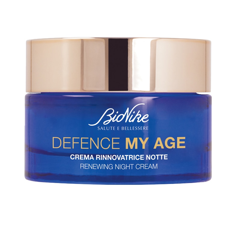 Crema de noapte renovatoare BioNike Defence My Age anti-imbatranire, 50 ml