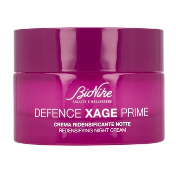 Crema de noapte redensificatoare BioNike Defence Xage Prime Recharge pentru toate tipurile de piele, 50 ml Crema de noapte redensificatoare BioNike Defence Xage Prime Recharge pentru toate tipurile de piele, 50 ml