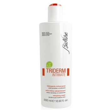 Sapun intim revigorant cu pH 5.5 BioNike Triderm Intimate, 500 ml Sapun intim revigorant cu pH 5.5 BioNike Triderm Intimate, 500 ml