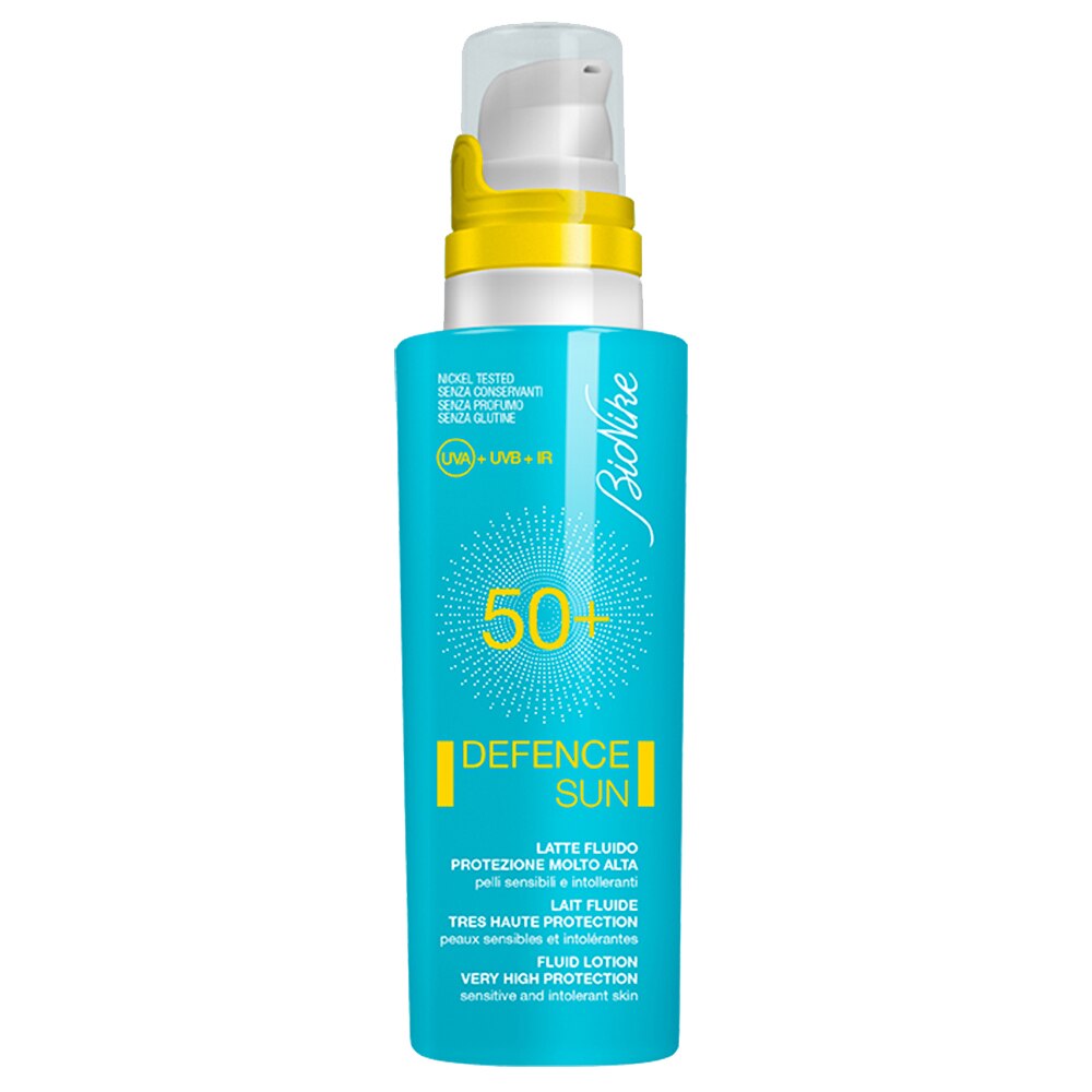 Lotiune fluida spray cu protectie solara BioNike Defence Sun SPF 50+, 125 ml