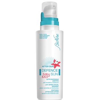 Lotiune calmanta dupa plaja BioNike Defence Sun, pentru bebelusi si copii, 125 ml Lotiune calmanta dupa plaja BioNike Defence Sun, pentru bebelusi si copii, 125 ml