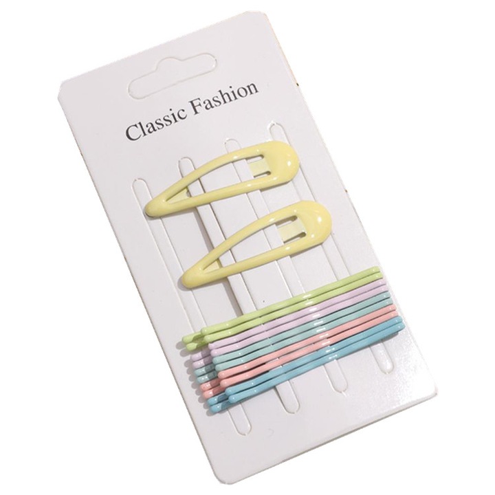 Hajcsat és klip készlet, Pili-Paradise, Hajcsattok, Sárga