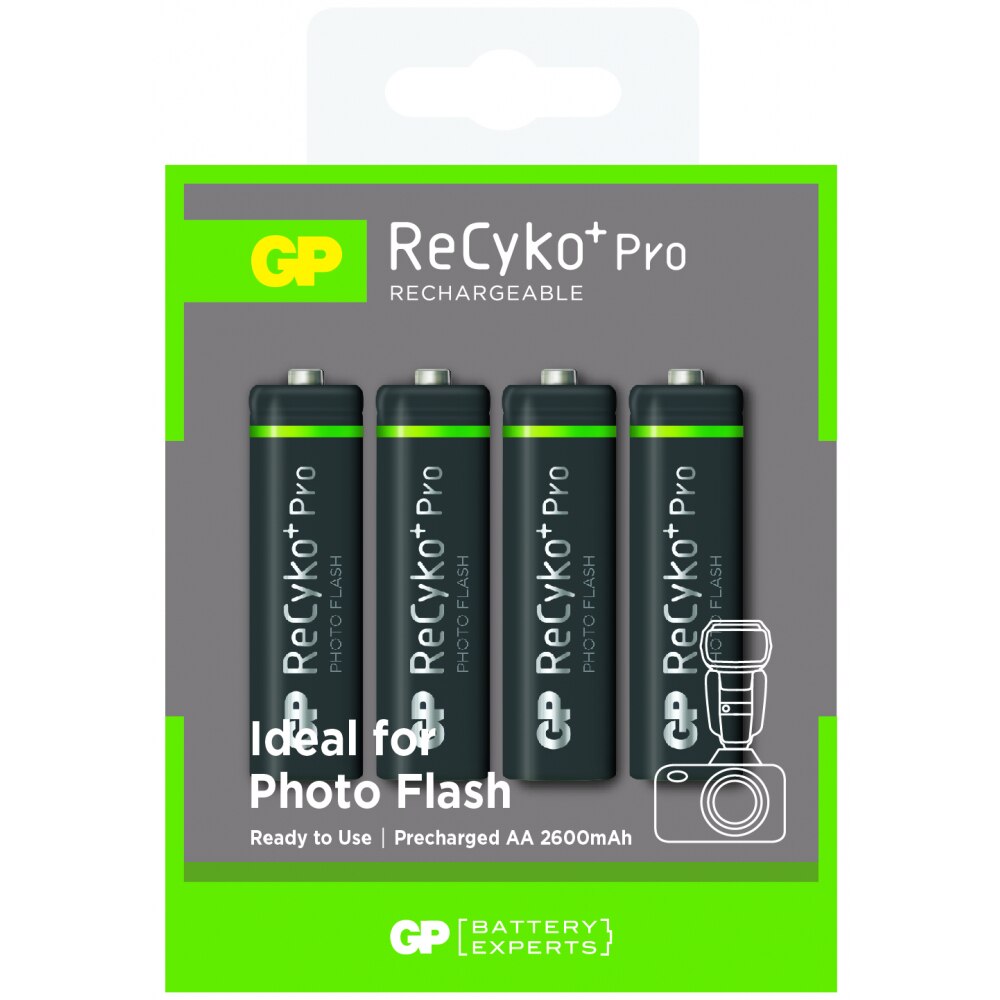 Baterie reincarcabilа GP R6 AA 2600mAh NiMH 4 buc 270AAHCNP-GB4 Recyko PRO Gift box GP