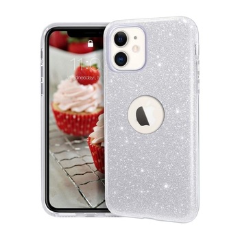 Husa compatibila cu iPhone 12 mini Argint Husa compatibila cu iPhone 12 mini Argint