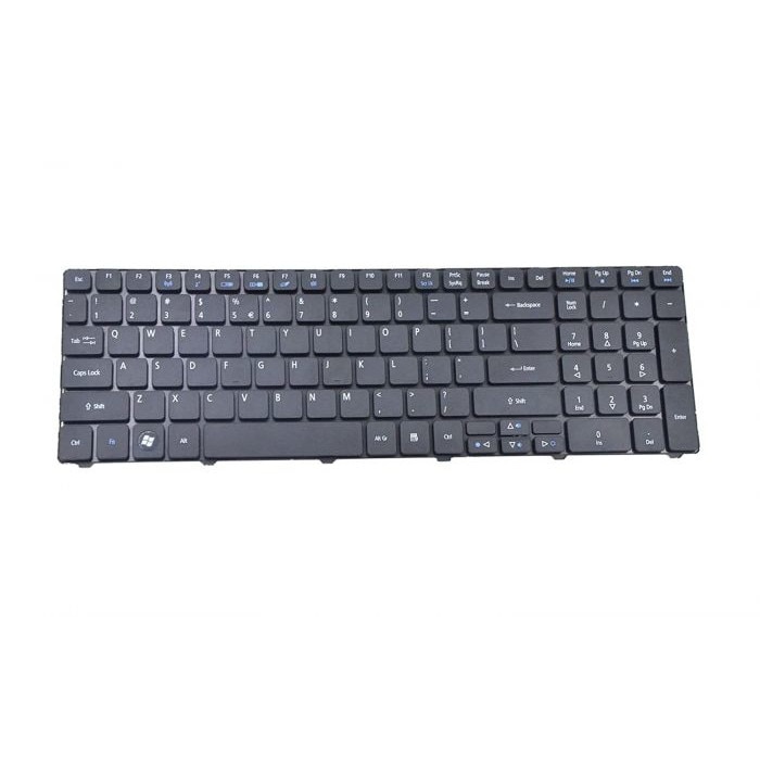 Tastatura premium compatibila cu Acer Aspire 5741G, layout international , tastatura numerica , Negru